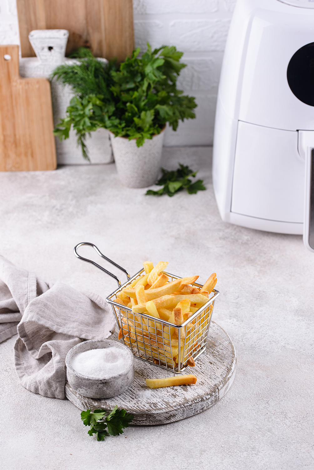 Receita de Batata Frita na Air Fryer, CyberCook