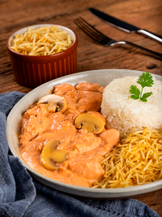 estrogonofe de frango